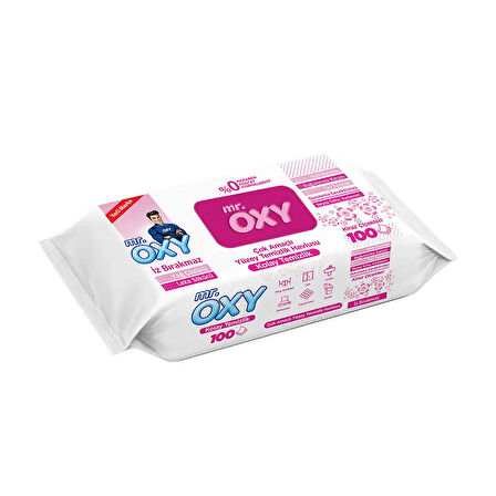 Mr.Oxy Yüzey Temizlik Havlusu Kiraz Çiçekleri 100 lü
