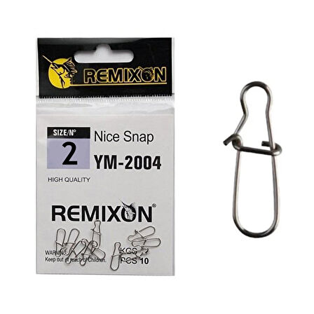 Remixon YM-2004 Nice Snap Klips No:2