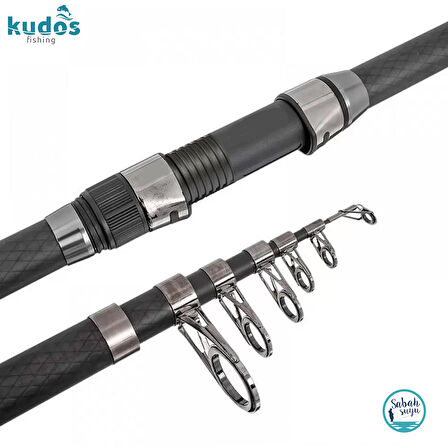 Kudos Carbo Maxx 3.90mt 100-200gr Teleskopik Surf Kamış