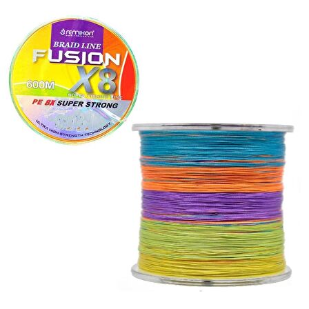 Remixon Fusion 600m X8 Multi Color ip Misina