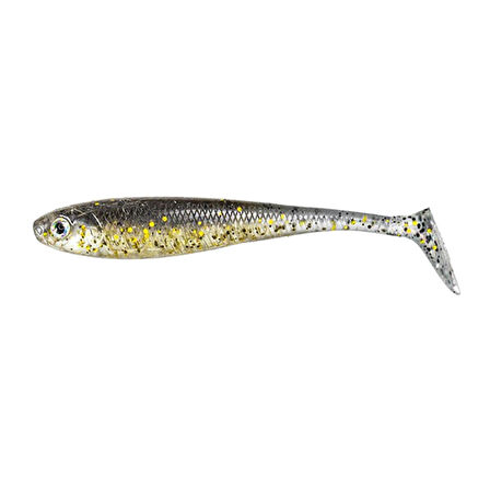 Ryuji Panic Shad 9cm 5.5gr Silikon Balık (3 Adet) Black Gold