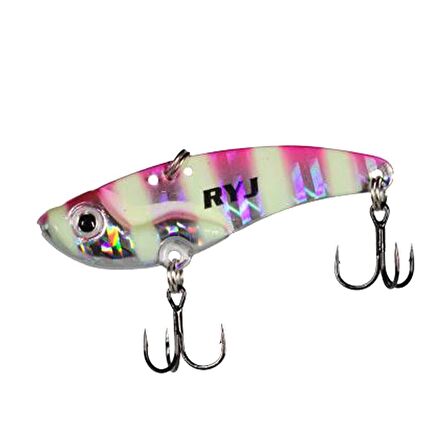 Remixon Ryuji Mirror Vib 4,5cm 9gr Pink Zebra Glow
