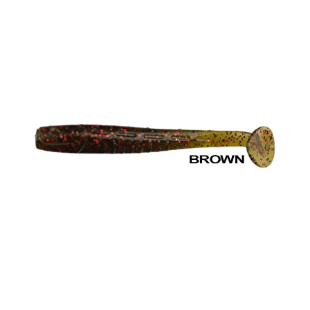 Ryuji Baby Rock Fish 6cm Silikon Yem BROWN