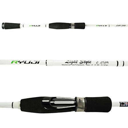 Ryuji Light Style 225cm 3-12g 2 Parça LRF Olta Kamışı