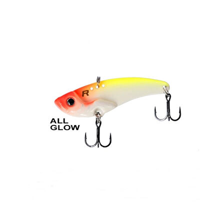 Ryuji Mirror Vib 9 gr 4.5 cm Jig Yem All Glow