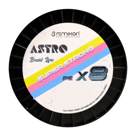 Remixon Astro PE 8x İp Misina MultiColor-1500 MT-0,43 MM