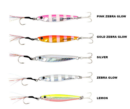 RYUJI JIG KING 60GR PINK ZEBRA GLOW