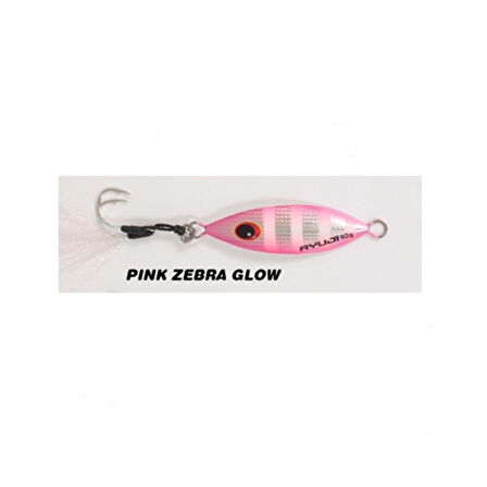 Ryuji Slow King Jig Yem PİNK ZEBRA GLOW-30 Gr