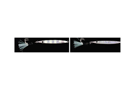 RYUJI SLIM JET JIG 30GR ZEBRA GLOW
