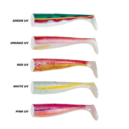 SEABOR DEEP FAKE 12.6CM YEDEK SİLİKON (2 AD), RED