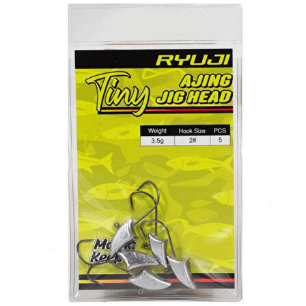 Ryuji Tiny Ajing Jig Head [5 PCS] 1 Gr-NO:6