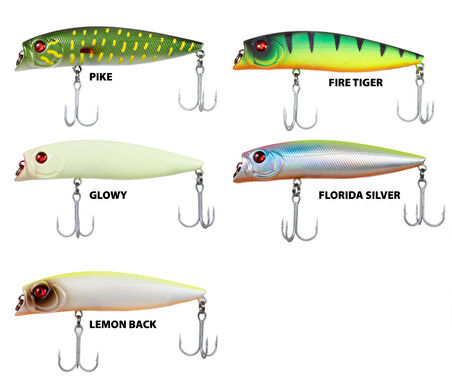 RYUJI SHALLOW MINNOW 9CM 12GR LEMON BACK