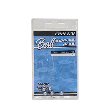 Ryuji Ball Ajing JigHead İğne 1,5 Gr-NO:10