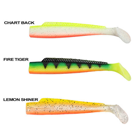 Ryuji Sandworm 11.5cm 12gr Silikon Yem (5 Adet) Standart-GREEN CHART