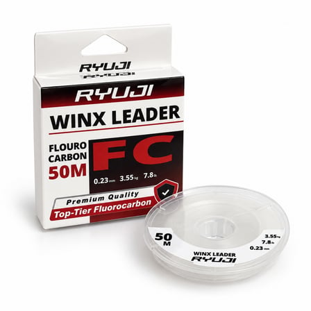 Fluorocarbon Lider Misina - Ryuji Winx Leader - 50 mt - 0,23mm