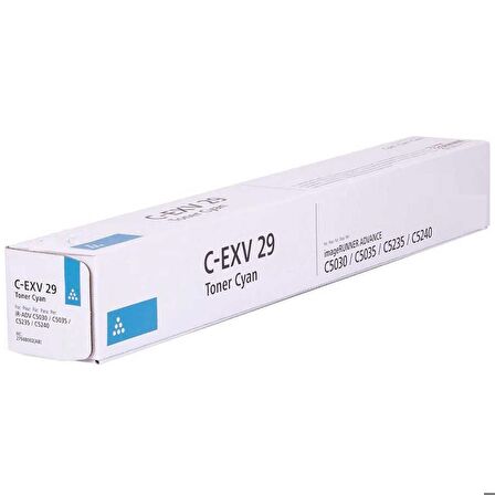 Tonersepeti Canon C-EXV-29 Mavi Muadil Fotokopi Toner