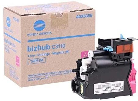 Tonersepeti Konica Minolta TNP-51 Kırmızı Muadil Toner