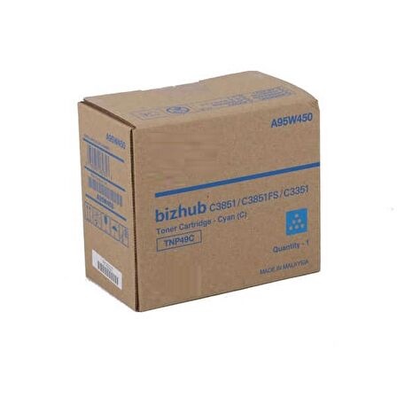Tonersepeti Konica Minolta TNP-49 Mavi Muadil Toner