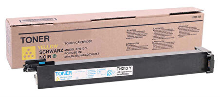 Tonersepeti Konica Minolta TN-213 Muadil Sarı Fotokopi Toner