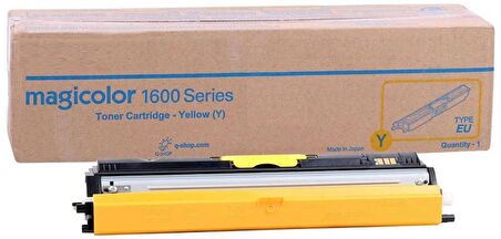 Tonersepeti Konica Minolta 1600W Sarı Muadil Toner