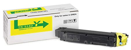 Tonersepeti Kyocera TK-5140 Sarı Muadil Toner