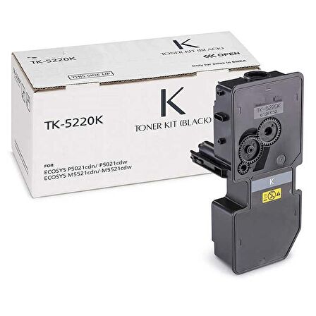 Tonersepeti Kyocera Mita TK-5220 Siyah Muadil Toner