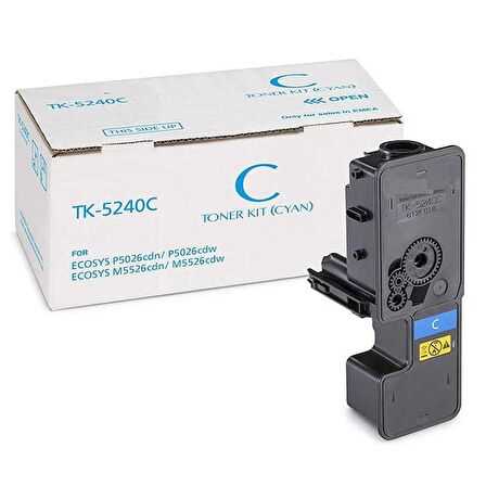 Tonersepeti Kyocera Mita TK-5220 Mavi Muadil Toner