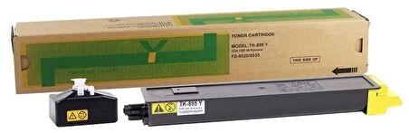Tonersepeti Kyocera Mita TK-895 Sarı Muadil Toner