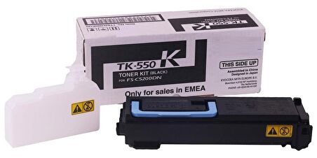 Tonersepeti Kyocera Mita TK-550 Siyah Muadil Toner