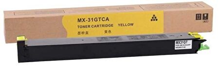 Tonersepeti Sharp MX-31GTYA Sarı Muadil Fotokopi Toner