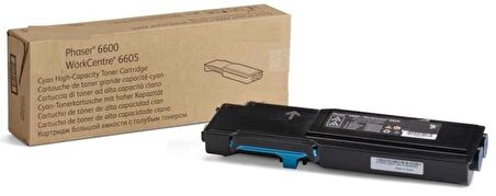 Tonersepeti Xerox Phaser 6600-106R02233 Mavi Y.K. Muadil Toner