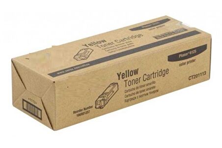 Tonersepeti Xerox Phaser 6125 Sarı Muadil Toner
