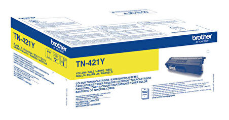 Tonersepeti Brother TN-461/421 Sarı Orjinal Toner