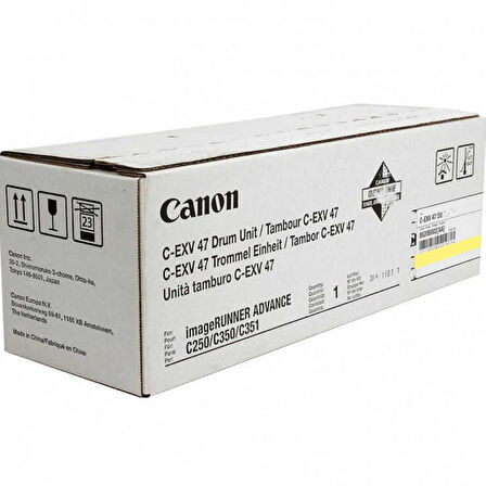 Tonersepeti Canon C-EXV-47 Sarı Orjinal Drum Ünitesi