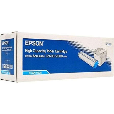 Tonersepeti Epson C2600-C13S050228 Orjinal Mavi Toner Y.K.