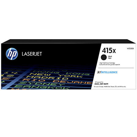Tonersepeti Hp 415X-W2030X Siyah Orjinal Toner Y.K