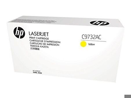 Tonersepeti Hp 645A-C9732AC Orjinal Sarı Toner