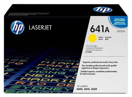 Tonersepeti Hp 641A-C9722A Orjinal Sarı Toner