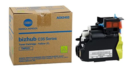 Tonersepeti Konica Minolta TNP-22 Sarı Orjinal Fotokopi Toner