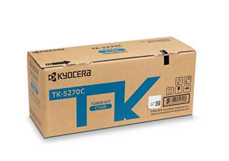 Tonersepeti Kyocera TK-5270 Mavi Orjinal Toner