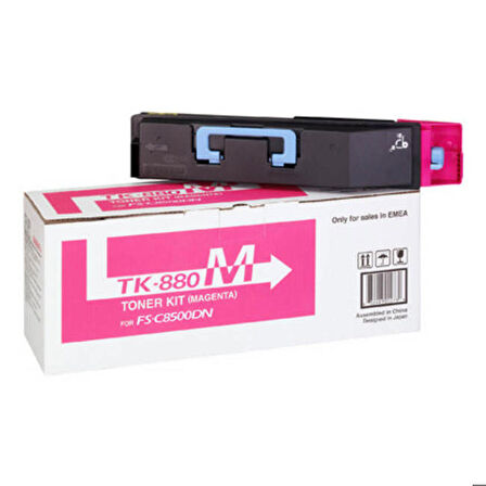 Tonersepeti Kyocera Mika TK-880 Kırmızı Orjinal Toner