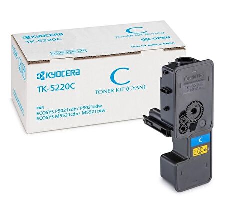 Tonersepeti Kyocera Mita TK-5220 Mavi Orjinal Toner