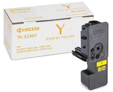Tonersepeti Kyocera Mita TK-5230 Orjinal Sarı Toner