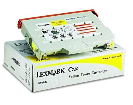 Tonersepeti Lexmark C720-15W0902 Sarı Orjinal Toner