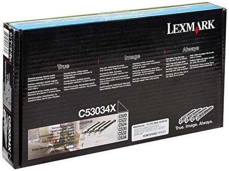 Tonersepeti Lexmark C522-C53034X Orjinal Drum Ünitesi Kiti