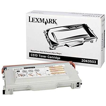 Tonersepeti Lexmark C510-20K1403 Siyah Orjinal Toner