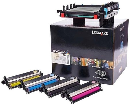 Tonersepeti Lexmark C540-C540X74G Siyah ve Renkli Drum Kiti