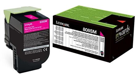 Tonersepeti Lexmark CX410-80C8SM0 Orjinal Kırmızı Toner Y.K.