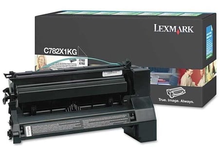 Tonersepeti Lexmark C782-C782X1KG Siyah Orjinal Toner 15K.