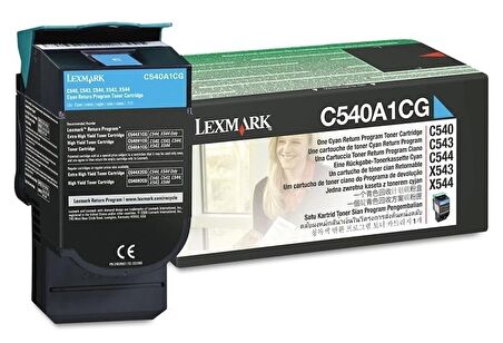 Tonersepeti Lexmark C540-C540A1CG Mavi Orjinal Toner